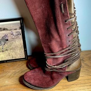 Freebird by Steven - Coal Boots in wine